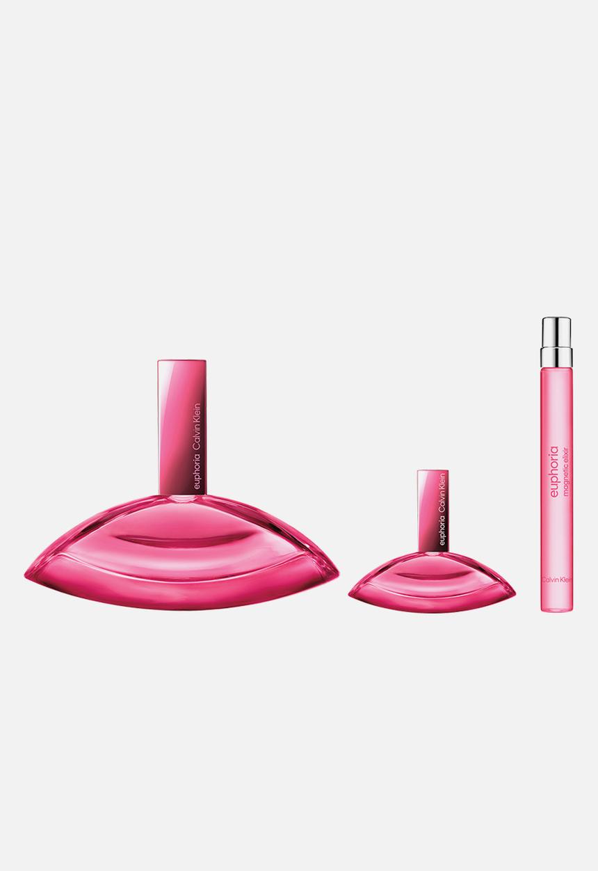 Calvin Klein - Calvin Klein Euphoria Magnetic Elixir Parfum Intense for Women Trio Gift Set - 100ml