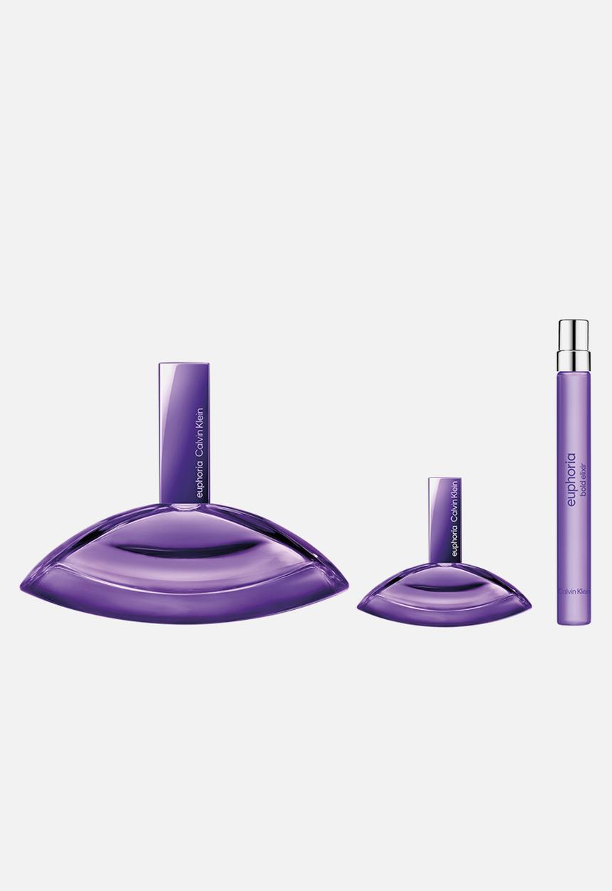 Calvin Klein - Calvin Klein Euphoria Bold Elixir Parfum Intense for Women Trio Gift Set - 100ml