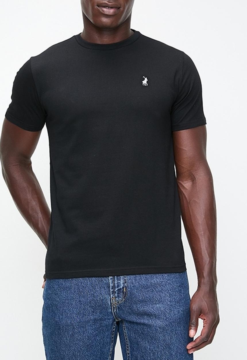 POLO - Mens crew neck T-shirt - black