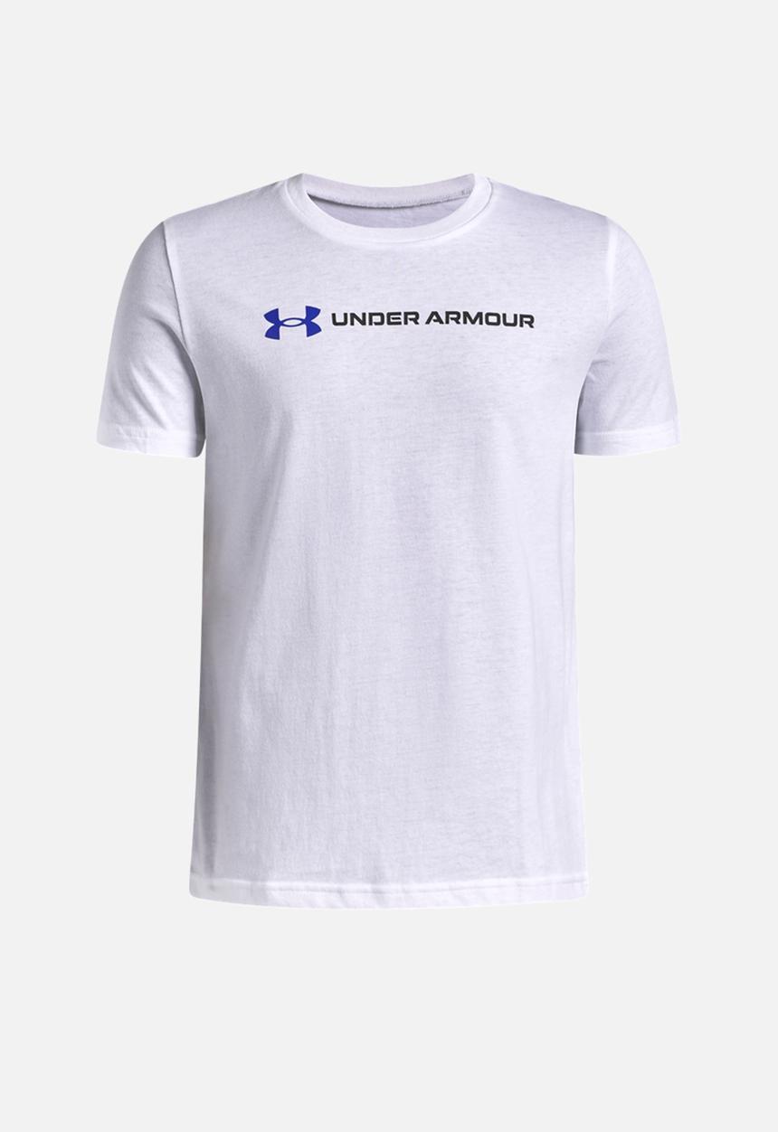 Under Armour - Ua b logo wordmark short sleeve - white