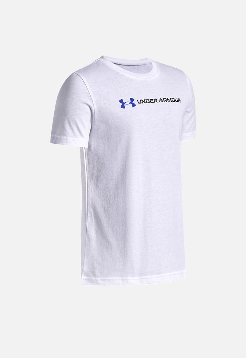 Under Armour - Ua b logo wordmark short sleeve - white