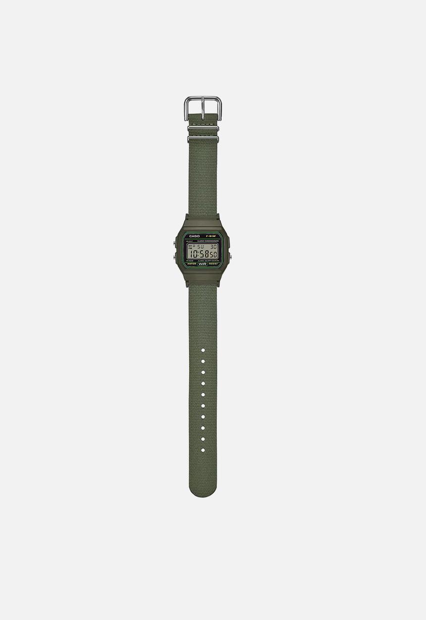 Casio - Standard Dig Square - Green