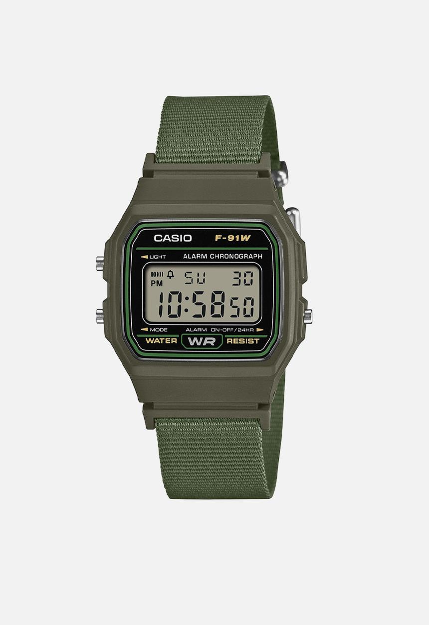 Casio - Standard Dig Square - Green