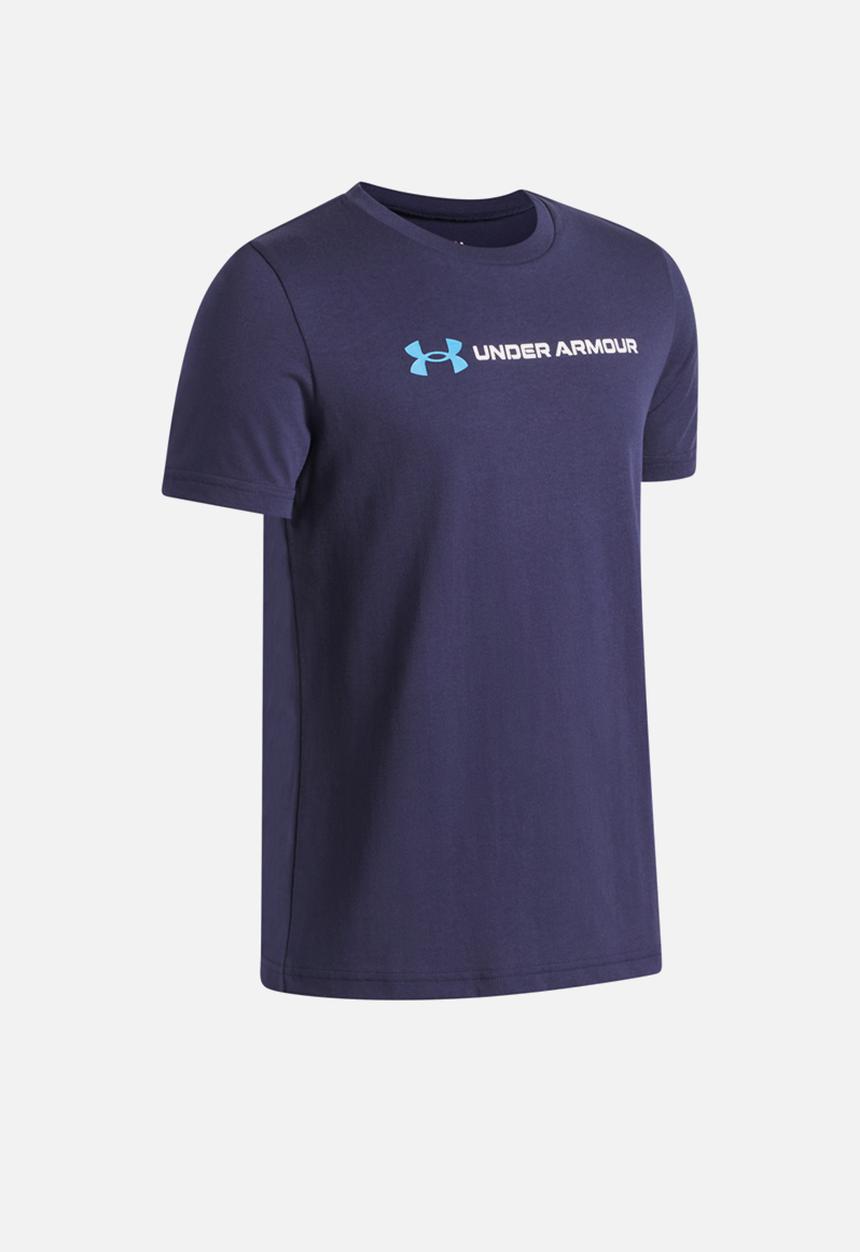 Under Armour - Ua b logo wordmark short sleeve - midnight navy