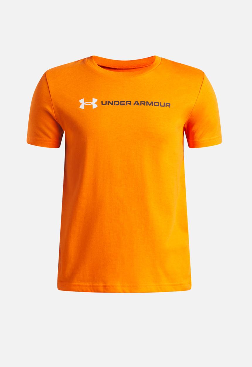 Under Armour - Ua b logo wordmark short sleeve - outrageous orange