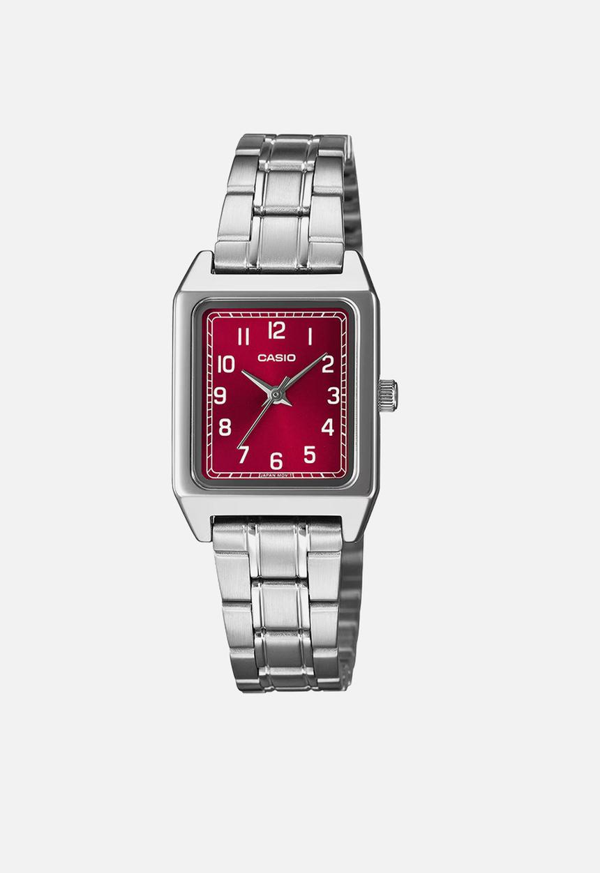 Casio - Analog Ss Rec - Red