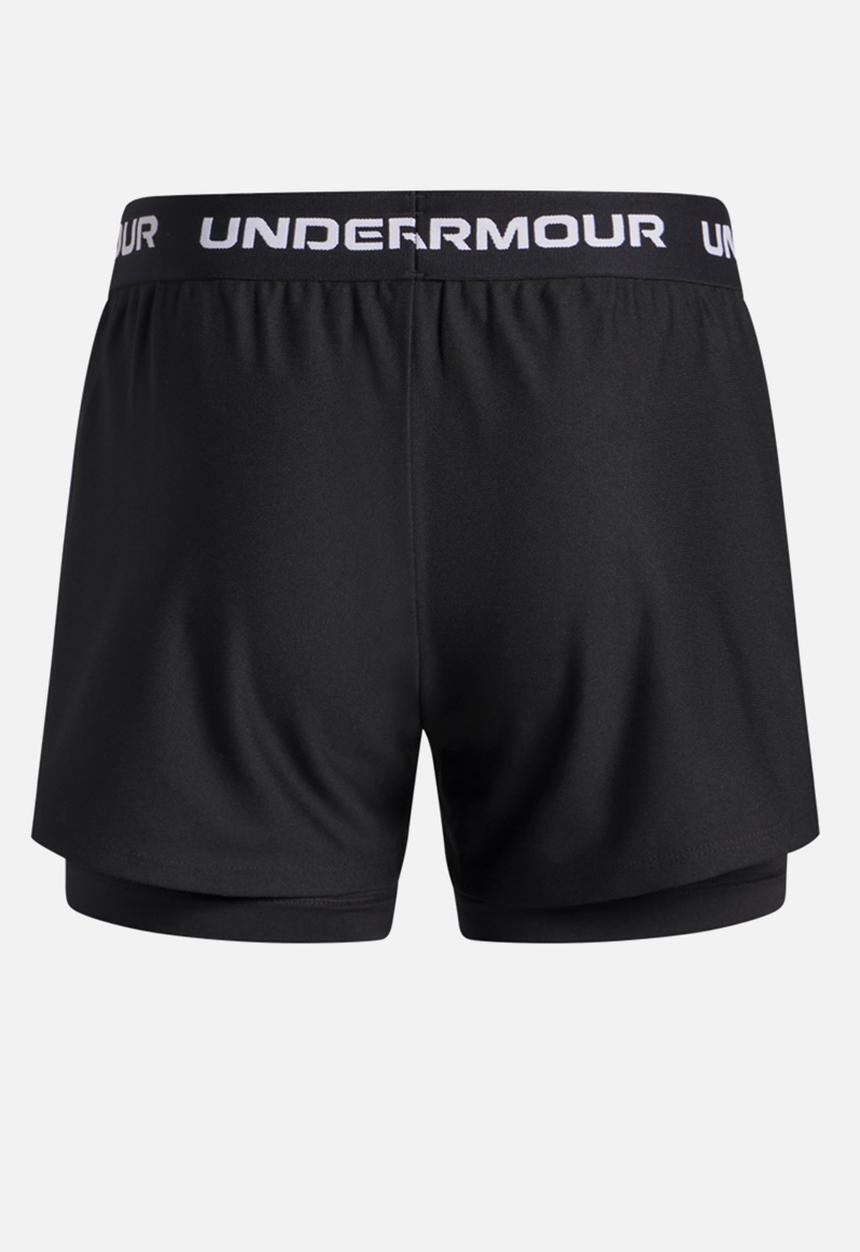 Under Armour - Ua tech play up 2n1 short-black