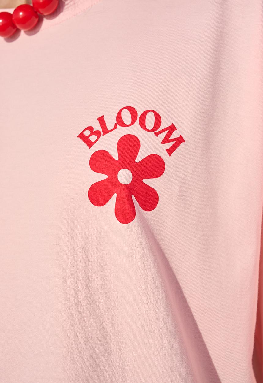 Me&B - Lucky Statement Tee  - Pinkdaisy