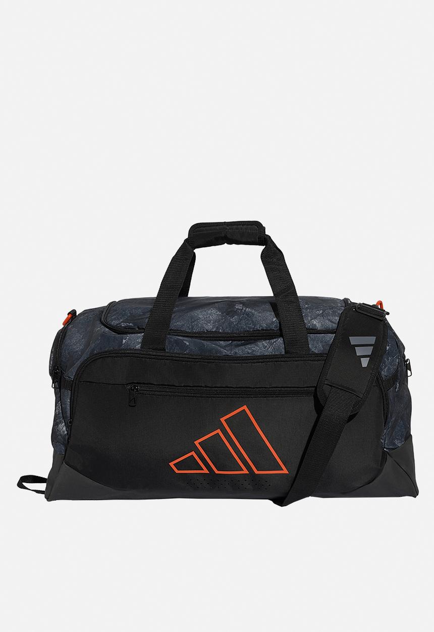 adidas Performance - Tra Def Duffle M G - Carbon/Grey Six/Collegiate Orange