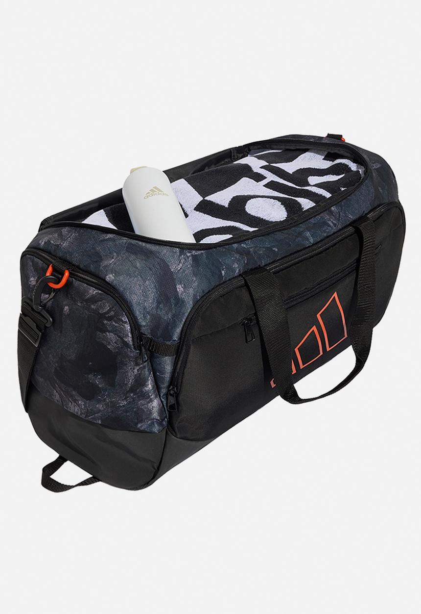adidas Performance - Tra Def Duffle M G - Carbon/Grey Six/Collegiate Orange