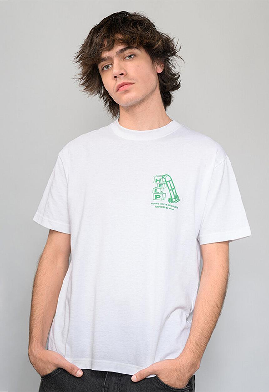 Vans - Moving Co T-Shirt -White