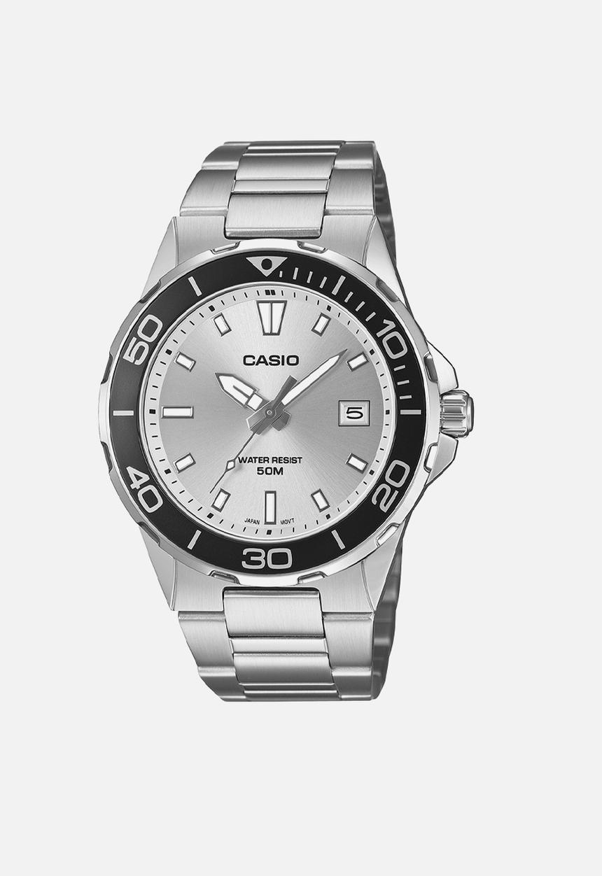 Casio - Analog Rot Bez Ss - Silver