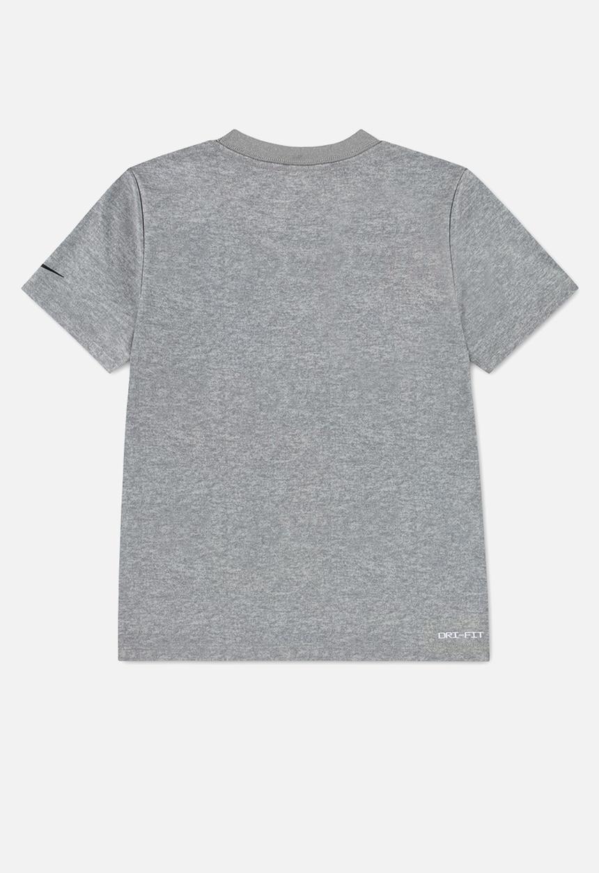 Nike - Nkb Icon Radiant Df Ss Tee - Dk Grey Heather