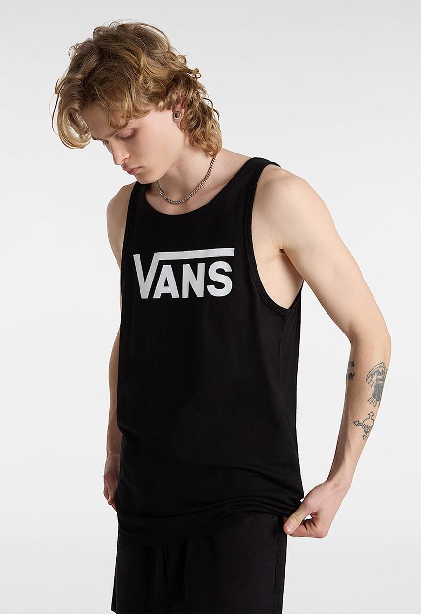 Vans - Classic Logo Tank - Black/White
