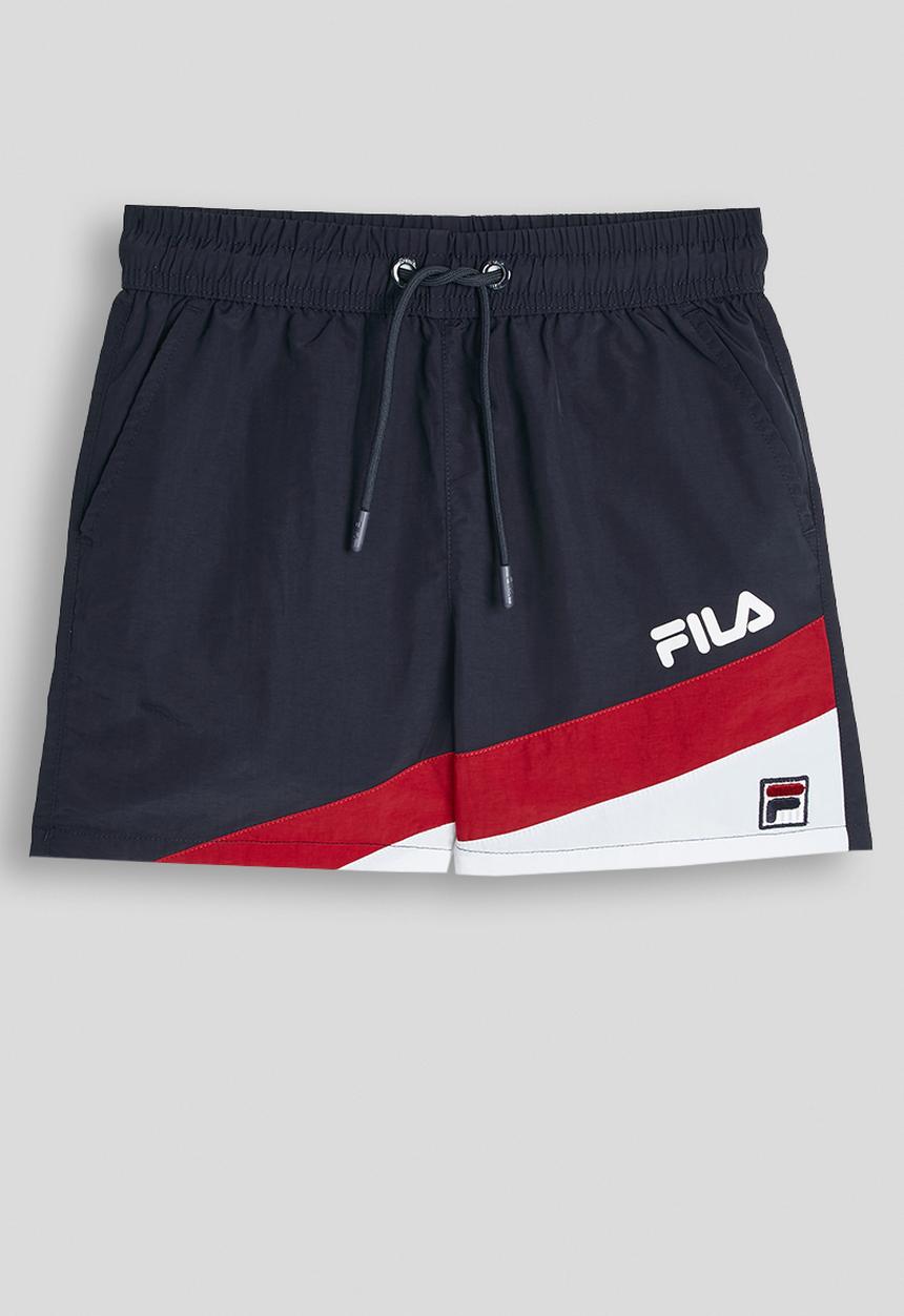 FILA - Rebel Shorts -Fila Blue/Fila Red/ White