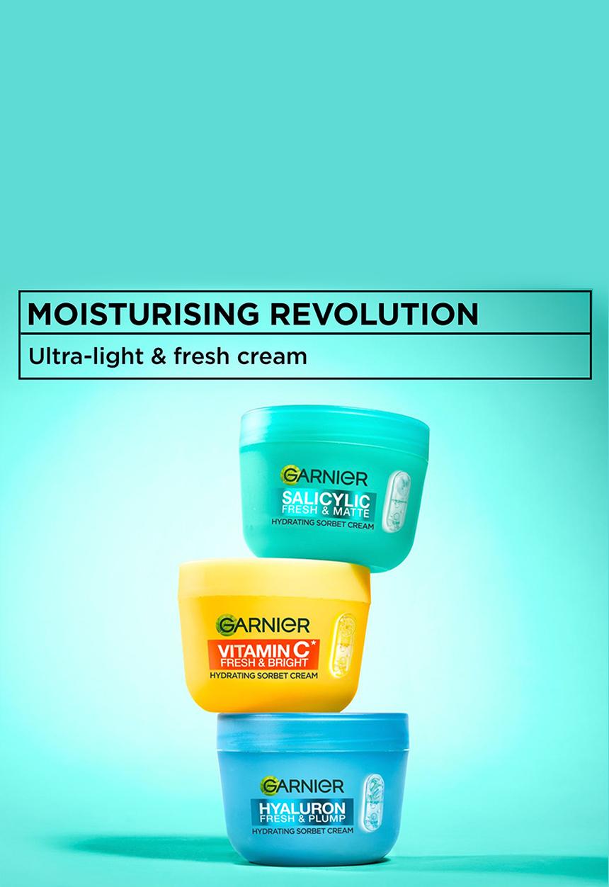 Garnier - Fresh & Matte Sorbet Cream