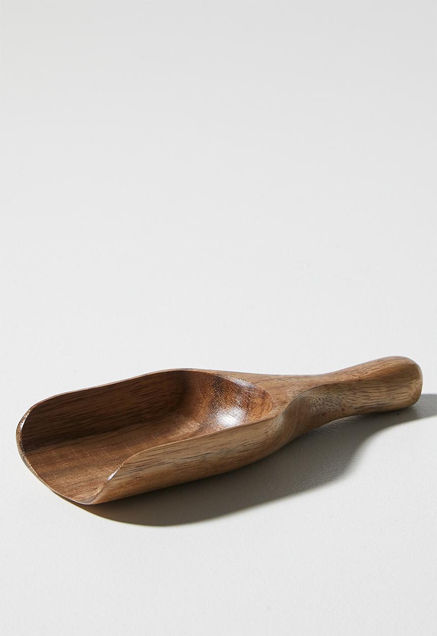 Home Classix - Home Classix Acacia Wooden Medium Scoop - light brown