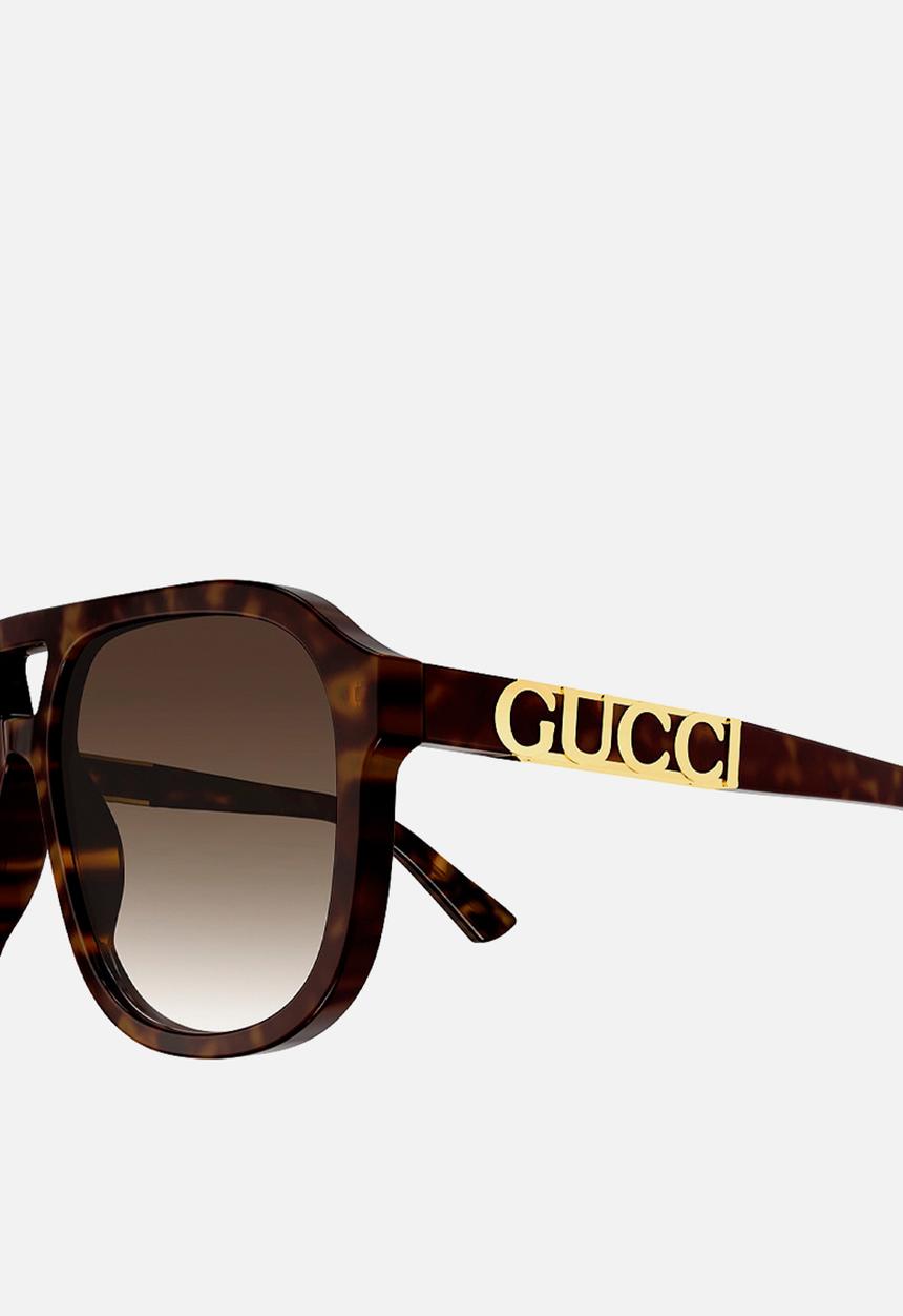 GUCCI - GG1188S-003 58 Sunglass - Havana