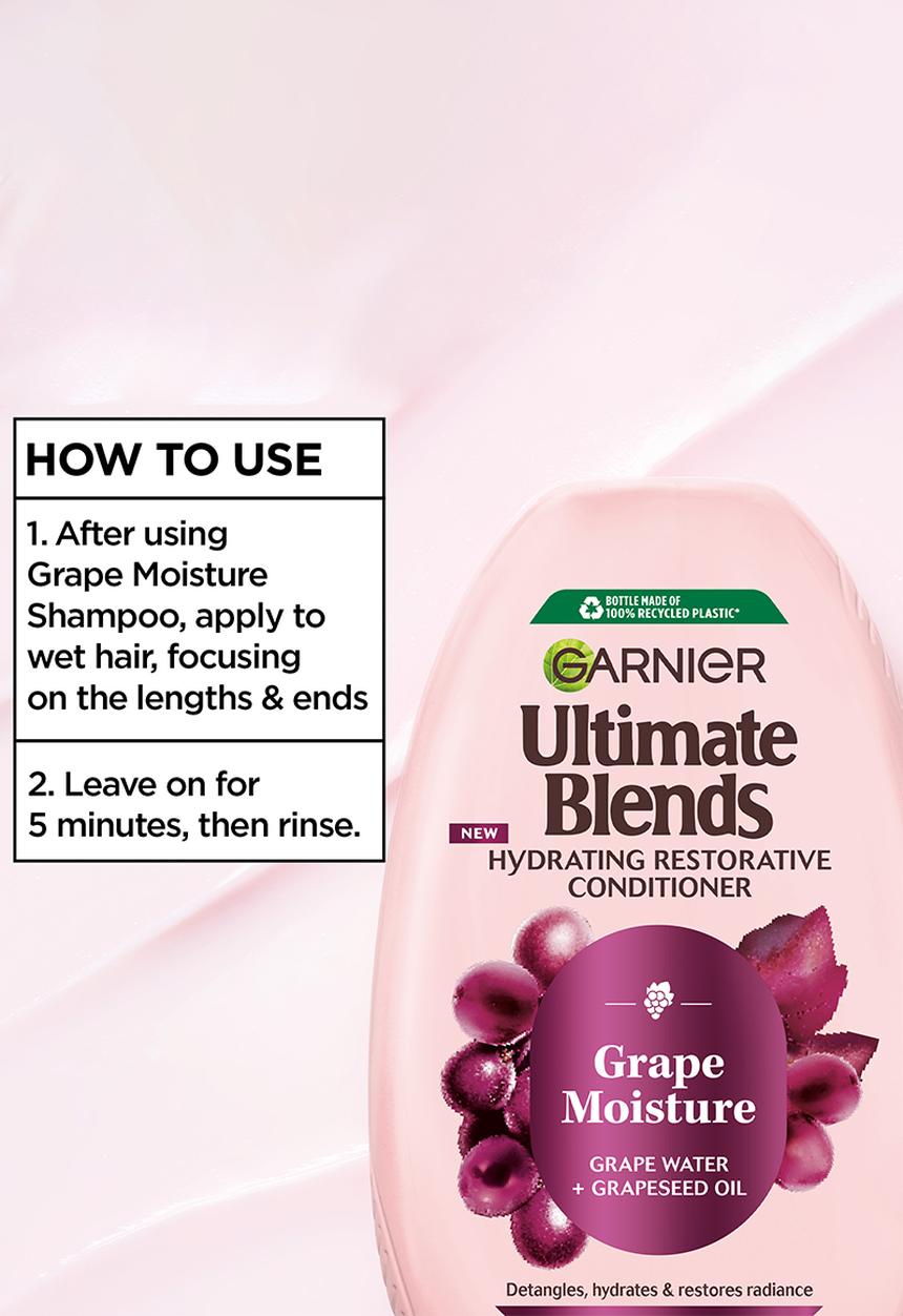Garnier - Ultimate Blends Grape Moisture Hydrating Restorative Conditioner