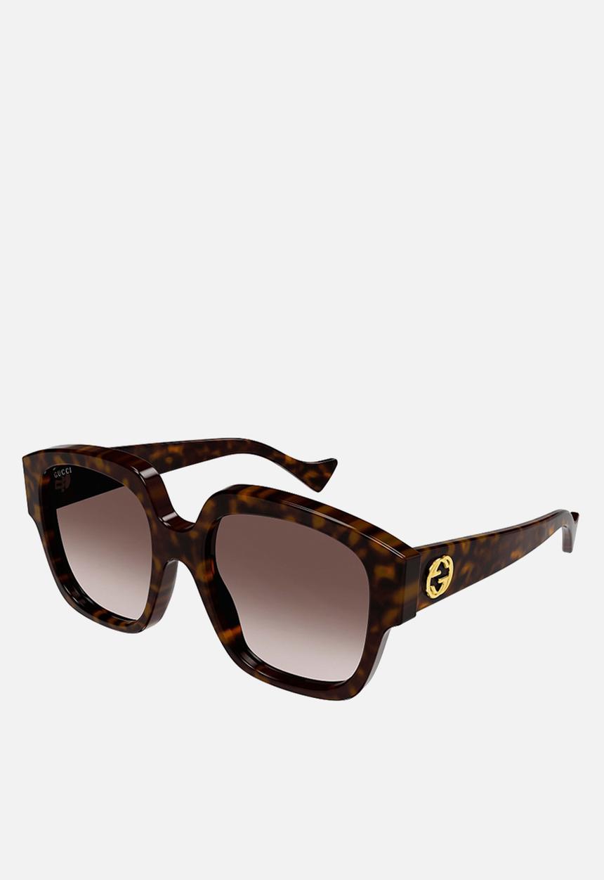 GUCCI - GG1372S-002 56 Sunglass - Havana