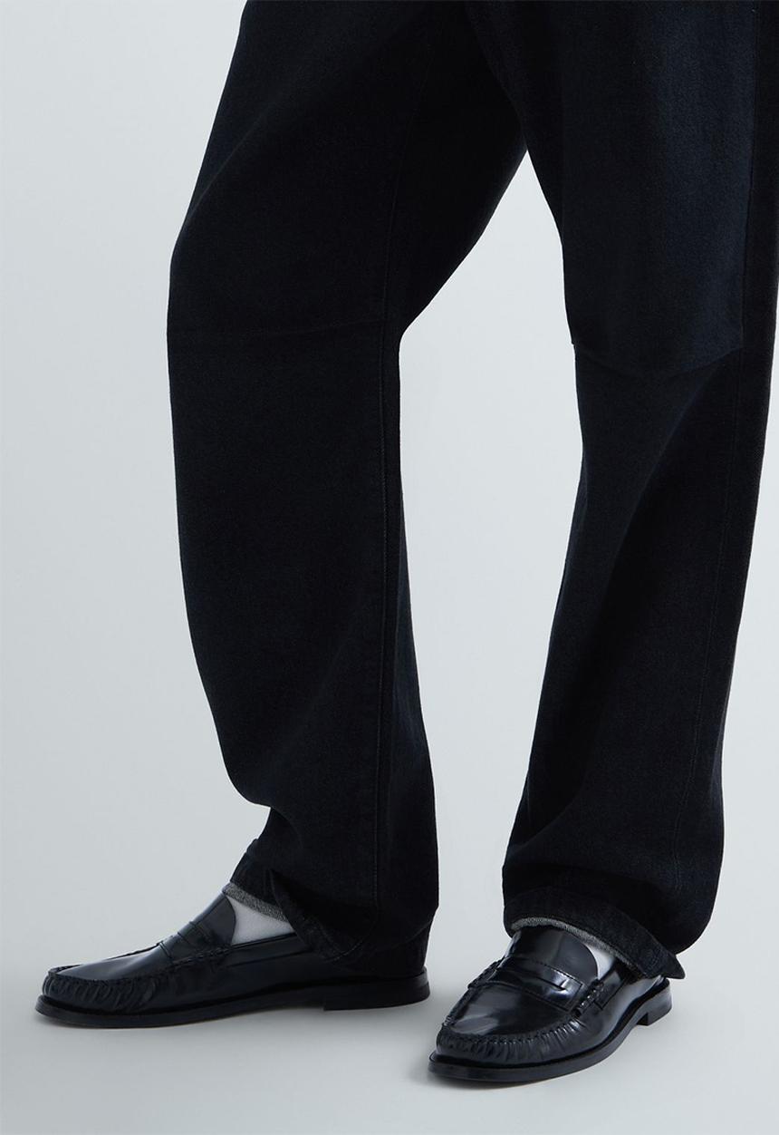 Replay - Straight Fit Jeans - Black Delave