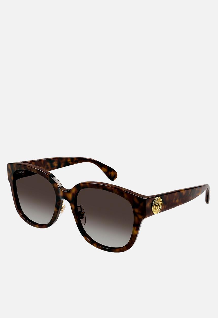 GUCCI - GG1409SK-002 55 Sunglass - Havana