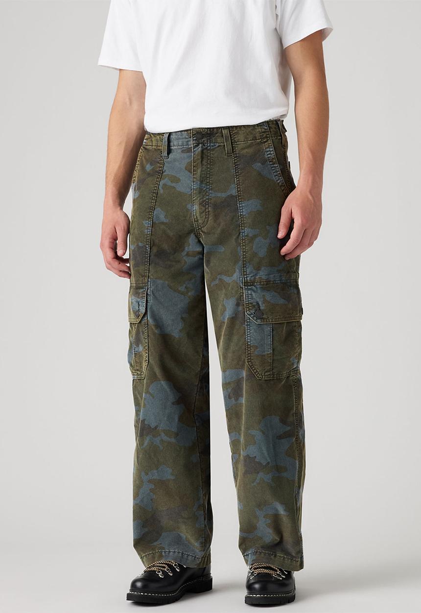 Levi’s® - BAGGY WIDE CARGO PANT - 007W6-0003 BRADY GRAY SNOW WASH