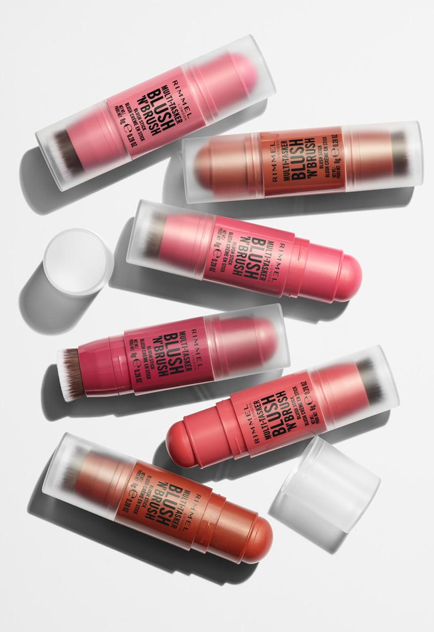 Rimmel - Multi Tasker Blush & Brush - 250 Coral Dust