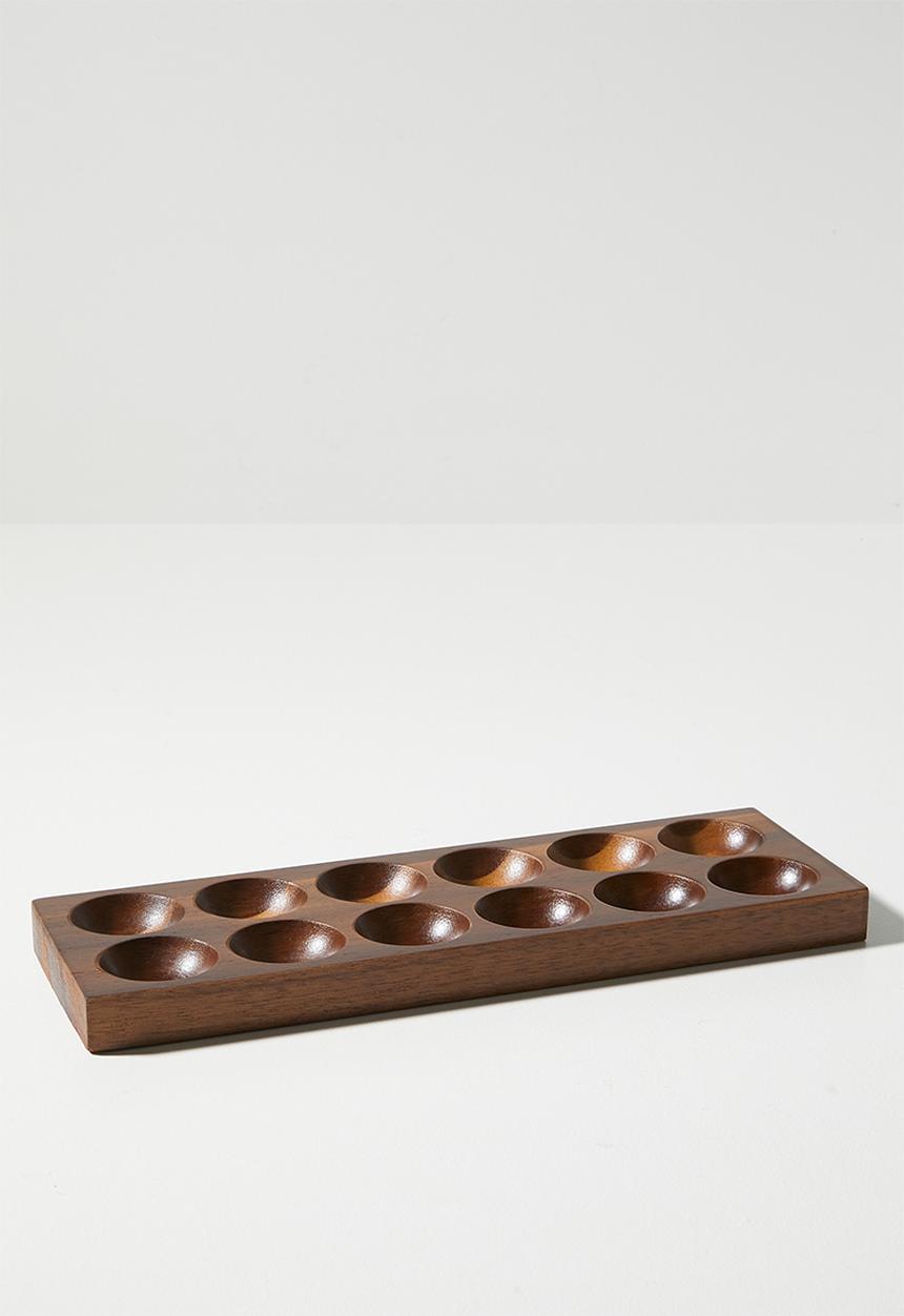 Home Classix - Home Classix Acacia Wooden Egg Tray 
