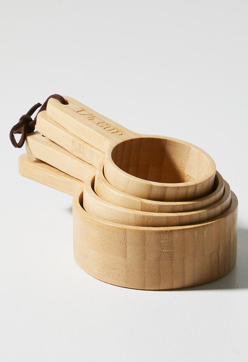 Home Classix - Home Classix Bamboo Measuring Cups 4pc