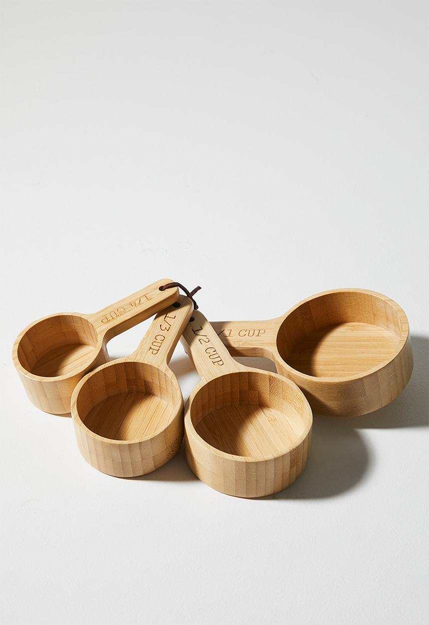 Home Classix - Home Classix Bamboo Measuring Cups 4pc