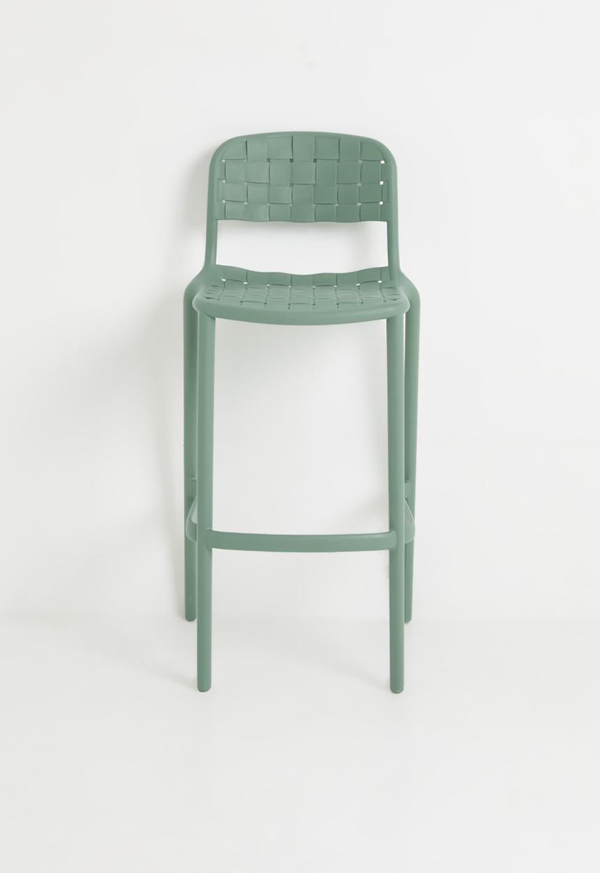 Sixth Floor - Lamu Outdoor Barstool - Green