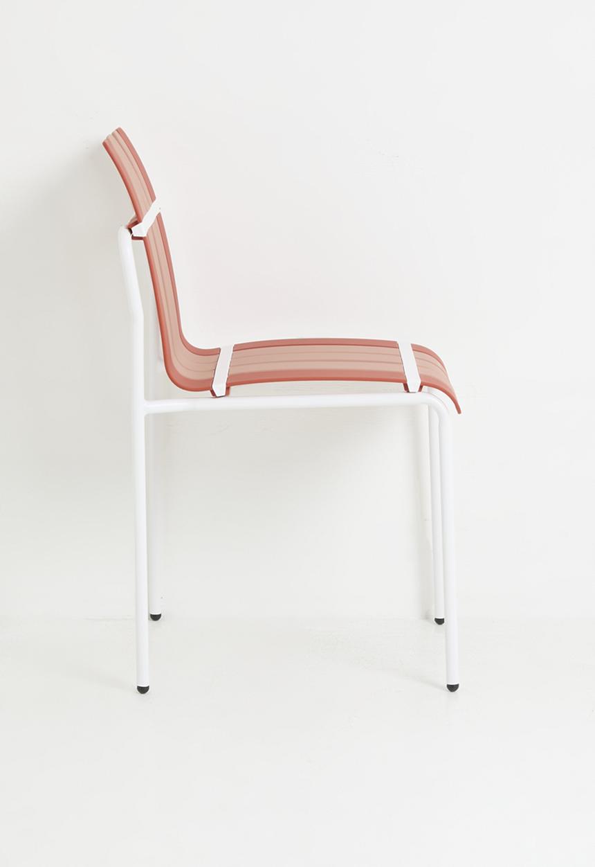 Sixth Floor - Aruba Outdoor Chair - Blush & Rust
