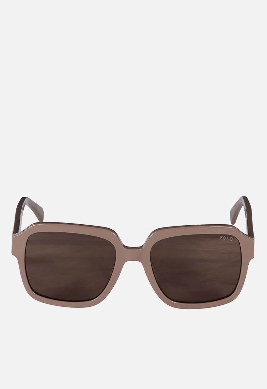 POLO - Polo Sunglass & Case POS-DANICA-BRN-56 - Light Brown