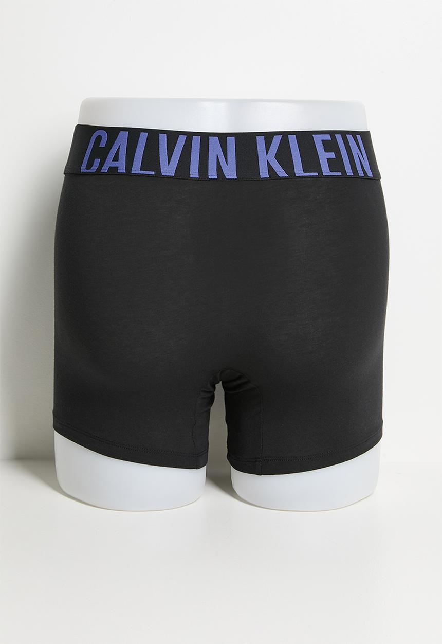 Calvin Klein - Boxer Brief 3 Pack - Black - Turbulence, White, Iris Bliss Lgs