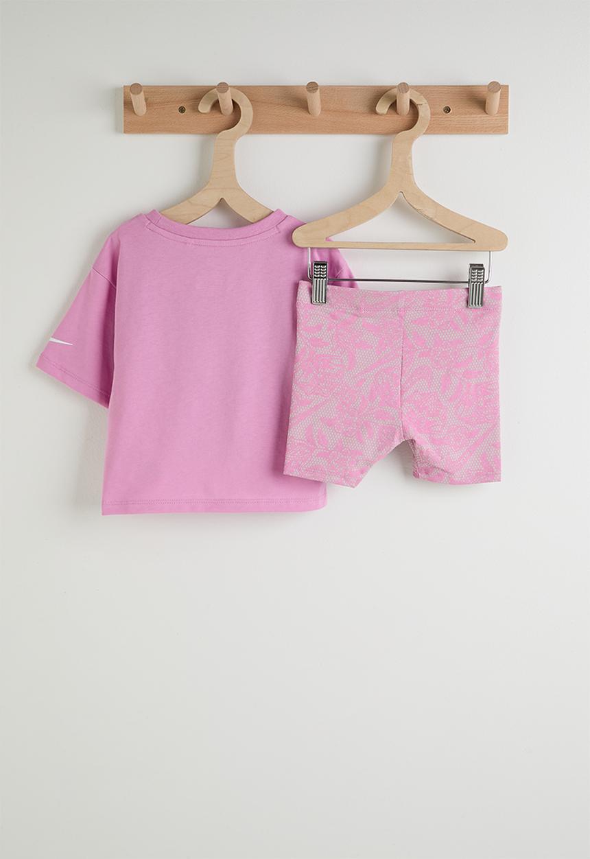 Nike -  Nkg Lace It Up Bike Short Set - Light Magenta