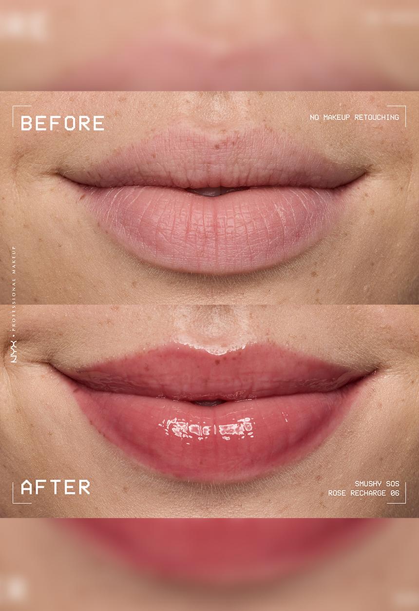 NYX Professional Makeup - SOS hydrating Lip Mask - Rose Recharge