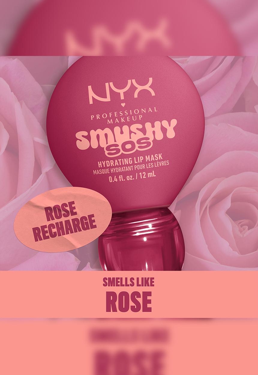 NYX Professional Makeup - SOS hydrating Lip Mask - Rose Recharge