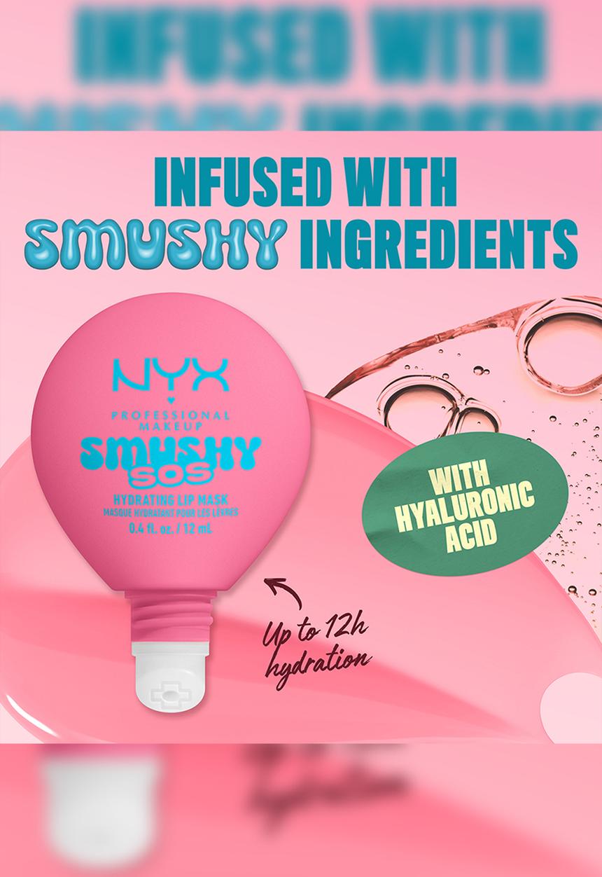 NYX Professional Makeup - SOS hydrating Lip Mask - Guava Glaze