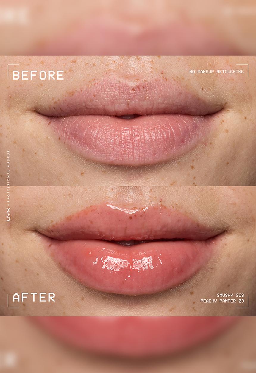 NYX Professional Makeup - SOS hydrating Lip Mask - Peachy Pamper