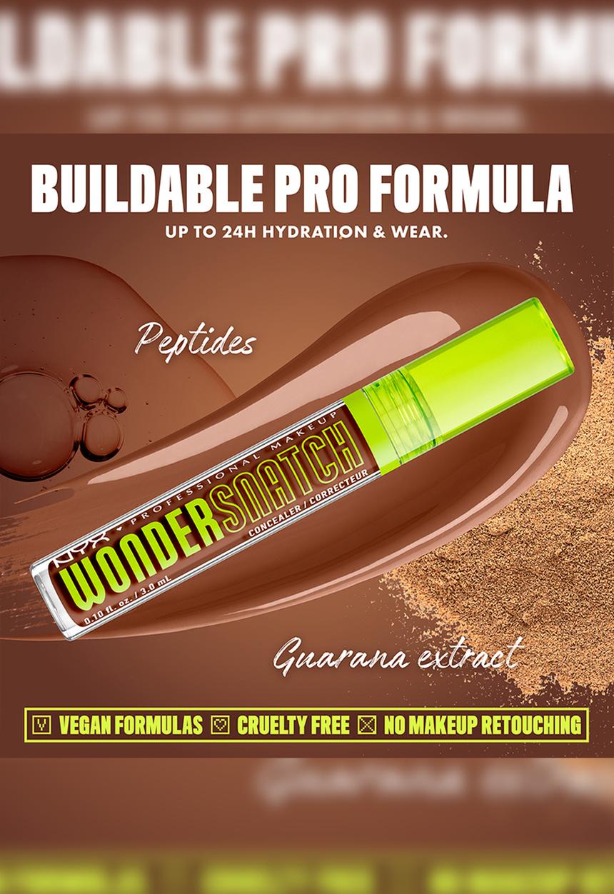 NYX Professional Makeup - Wonder Snatch Concealer - Walnut