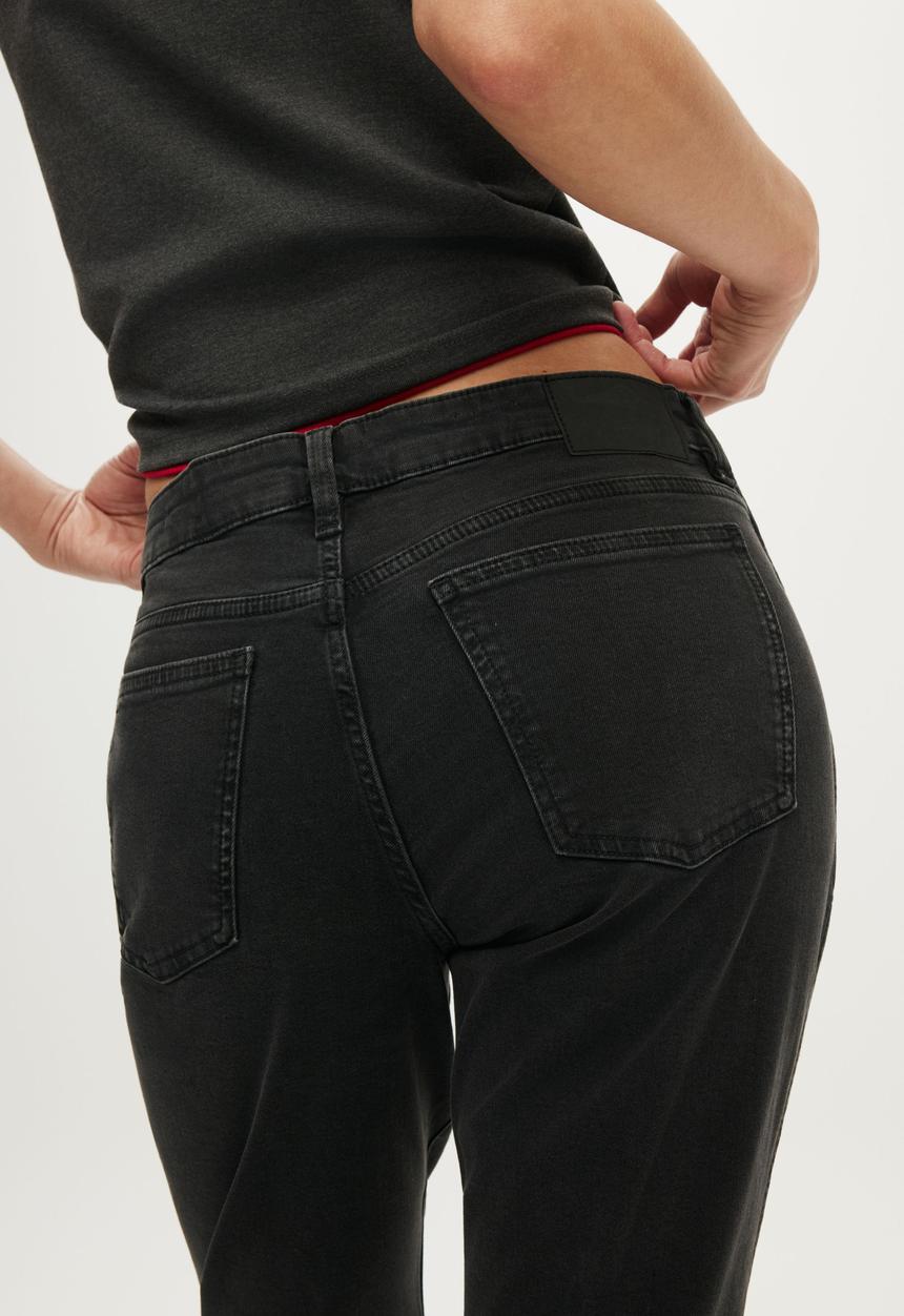 Cotton On - Stretch Slim Straight Jean - Leo Black