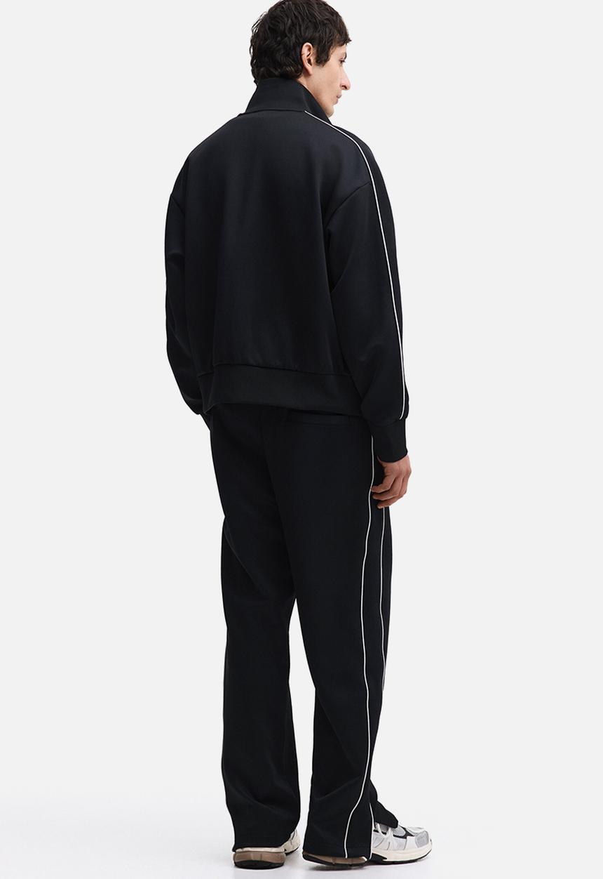 H&M - Relaxed fit joggers - black
