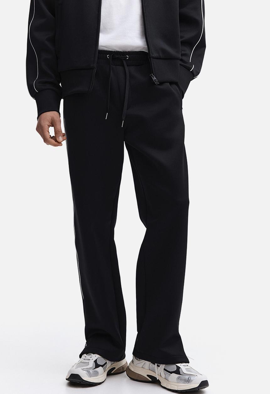 H&M - Relaxed fit joggers - black