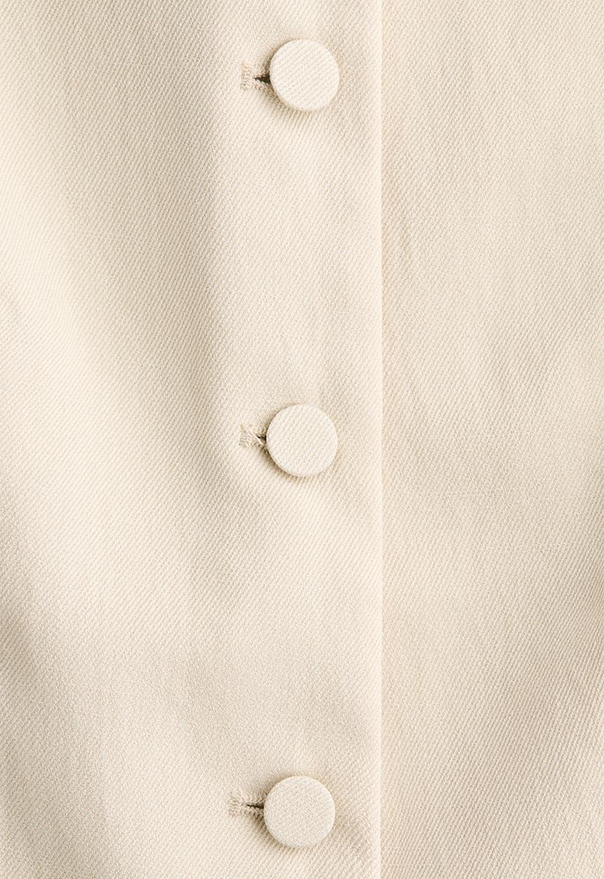 H&M - Tailored waistcoat - light beige