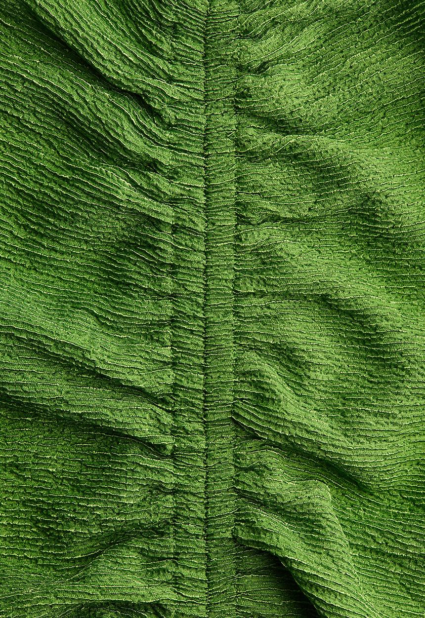 H&M - Draped jersey dress - green