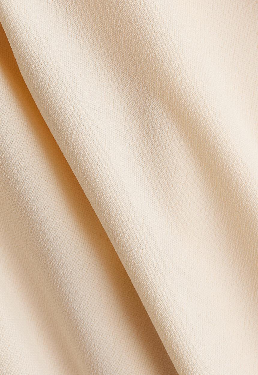 H&M - Draped cape-detail top - light beige