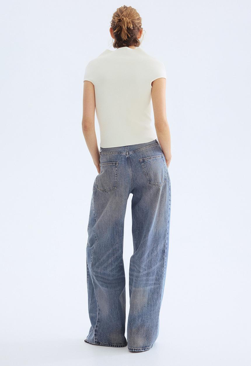 H&M - Turtleneck top - cream