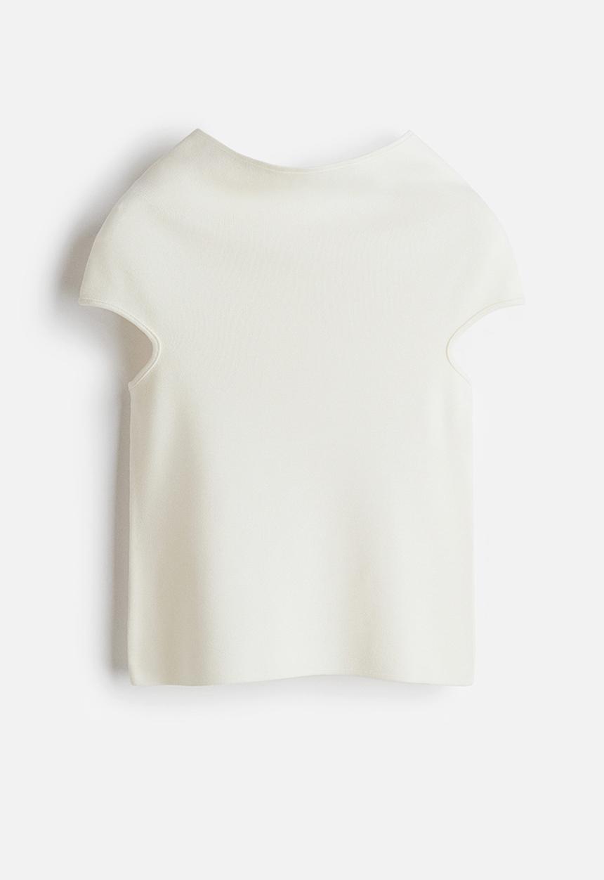 H&M - Turtleneck top - cream