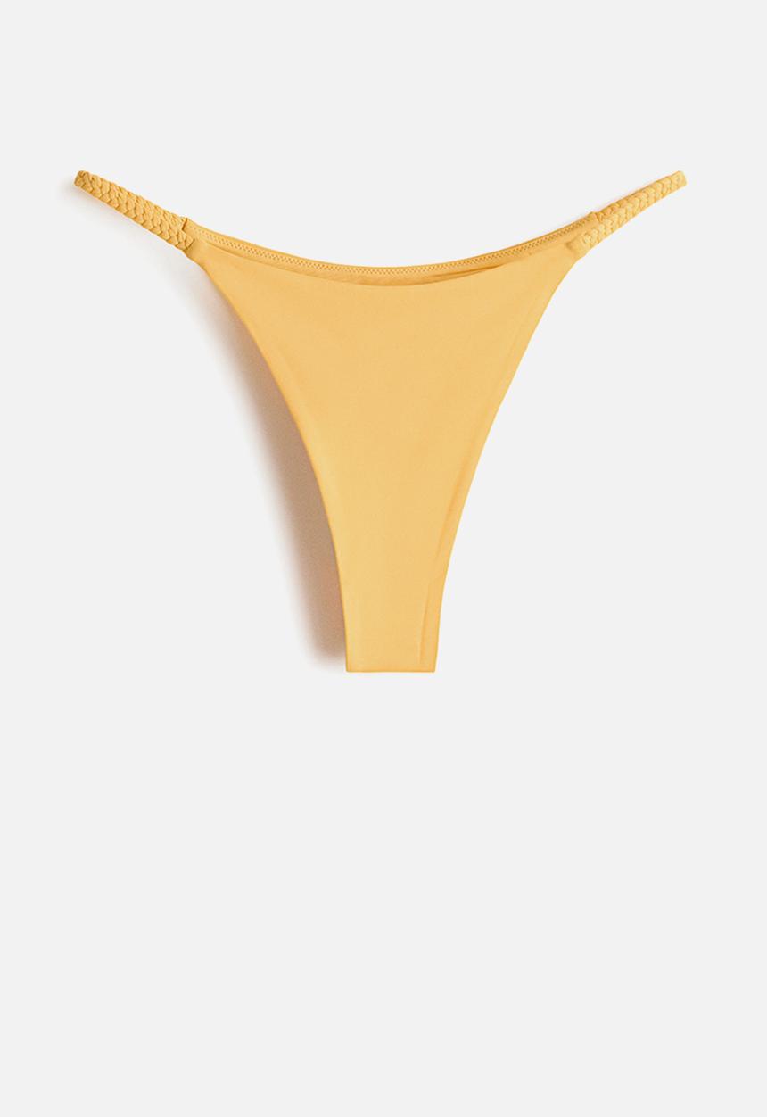 H&M - Brazilian tanga bikini bottoms - yellow